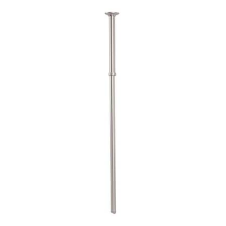 Utopia Alley Utopia Alley Rustproof L-Shaped Corner Rod Vertical Ceiling Support Bar  Nickel VS1BN